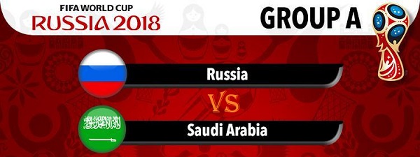 Nhận định Nga vs Ả Rập Xe út 22h00 ngày 14/6: Bảng A World Cup 2018