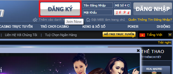 Đăng ký tài khoản M88 cần chú ý những gì?