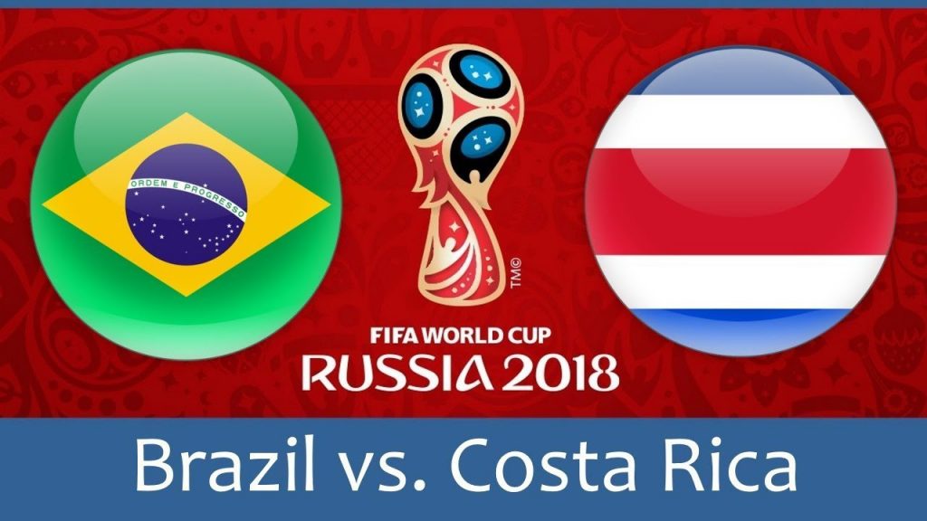 Dự đoán tỷ số Brazil vs Costa Rica 19h00 ngày 22/06