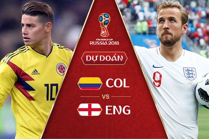 Tỷ lệ cược Colombia vs Anh 01h00 ngày 4/7