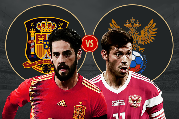 Soi kèo nhà cái Nga vs Tây Ban Nha, 21h00 ngày 1/7 World Cup 2018