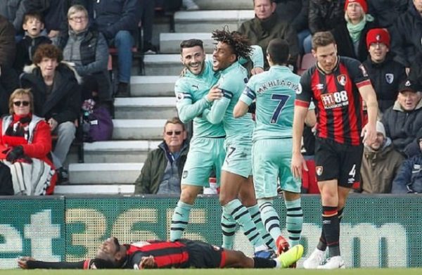 Aubameyang giải hạn, Arsenal chiến thắng nghẹt thở trước Bournemouth