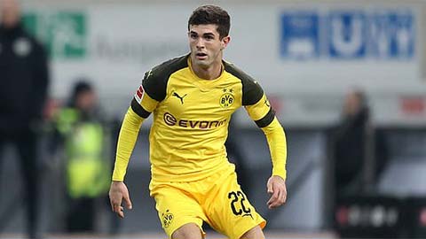 Pulisic tiếp tục trở thành nạn nhân bị Chelsea mang đi cho mượn