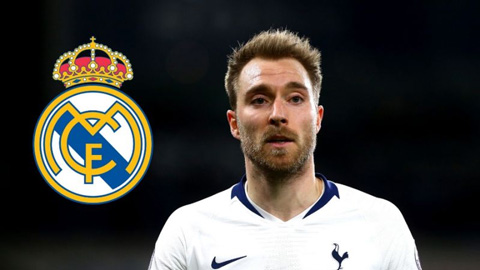 Real có được một nửa chữ ký của Eriksen