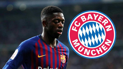 Bayern nhắm Dembele làm “dự bị” cho Sane