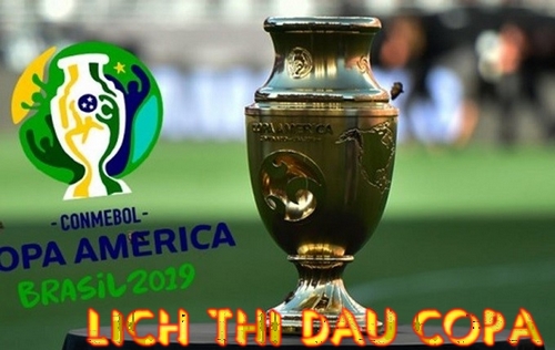 Lịch thi đấu Copa America 2019 mới nhất