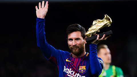 Messi giành lại danh hiệu Vua phá lưới Champions League từ tay Ronaldo