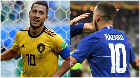 Real co giò tìm số áo cho Hazard