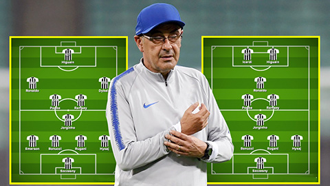 Sarri đối diện khó khăn thừa mứa tiền đạo ở Juventus