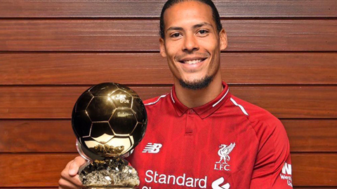 Van Dijk đứng trước cơ hội lớn giành Quả bóng Vàng