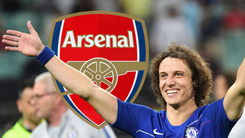 Đến phút cuối Arsenal vẫn cướp David Luiz từ Chelsea với giá 8 triệu bảng