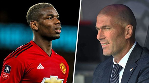 HLV Zidane dọa từ chức vì Real để xổng mất Pogba