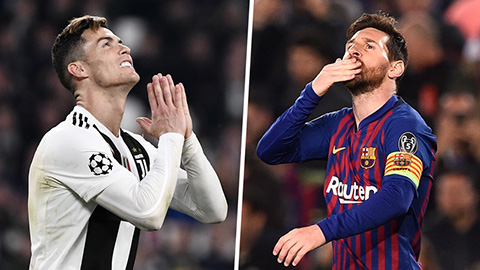 Sốc với giá trị của Messi, Ronaldo còn kém cả Lukaku