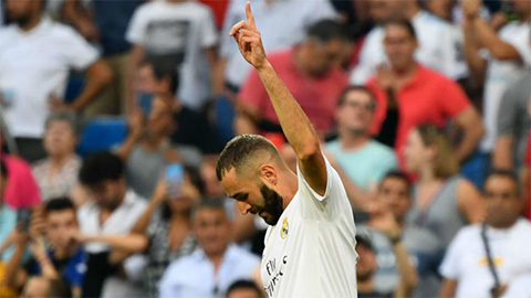 Real sống sót nhờ vào “điểm tựa” Benzema