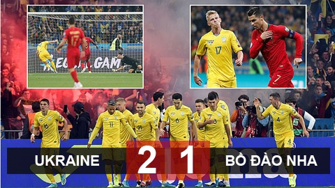 Ukraine 2-1 Bồ Đào Nha: Ukraine hiên ngang cầm vé dự EURO 2020